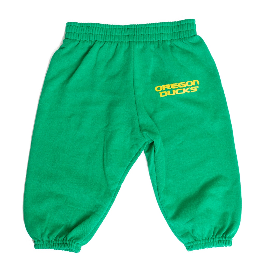Oregon Ducks, Third Street, Green, Pants, Kids, Infant, Sweatpants, 694998